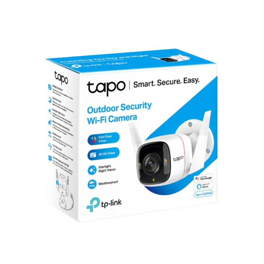 TP-Link Tapo C320WS Outdoor Security Wi-Fi Camera TP-Link Tapo C320WS Outdoor Security Wi-Fi Camera